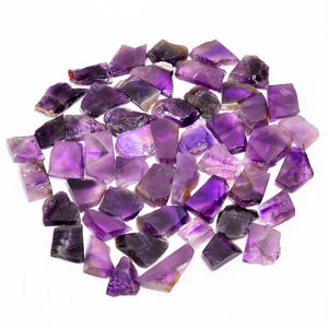Fetta di ametista Trapiche naturale, ametista grezza grezza, ametista Trapiche grezza, ametista Trapiche grezza, ametista grezza, fetta di pietra preziosa di ametista grezza, dimensioni 20-45 mm