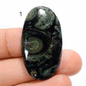 Cabochon de jaspe naturel de la galaxie étoilée, pierre précieuse de jaspe étoilée géniale, belle pierre de cristal de jaspe pour la fabrication de bijoux (pierre comme image