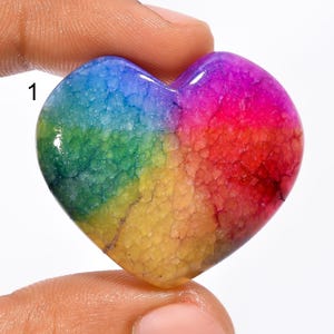 Natuurlijke regenboog zonnekwarts edelsteen, regenboog zonnekwartskristal regenboog zonnekwartssteen voor het maken van sieraden (steen als afbeelding)