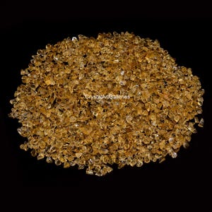 Pezzi di citrino naturale, pezzi grezzi di citrino, pezzi gialli, pietra preziosa di citrino per realizzare gioielli, pezzi lucidati di citrino da 5-15 mm