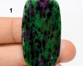 Natural Ruby Zoisite Cabochon Loose Gemstone, Ruby Zoisite Crystal, Ruby Zoisite Stone, Ruby Zoisite Gemstone For Making Jewelry