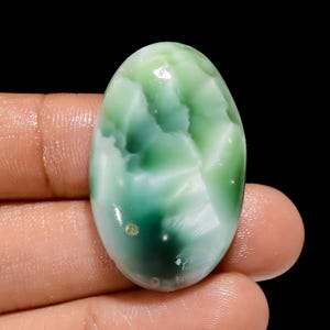 Cabochon di emimorfite naturale Pietra preziosa sciolta Pietra di cristallo di emimorfite Bellissima pietra preziosa di emimorfite per realizzare gioielli Pietra come da immagine
