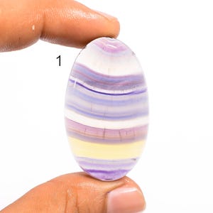 Cabochão de fluorita natural, pedra preciosa solta de fluorita, cristal de fluorita, pedra de fluorita para fazer joias (fluorita igual à imagem)