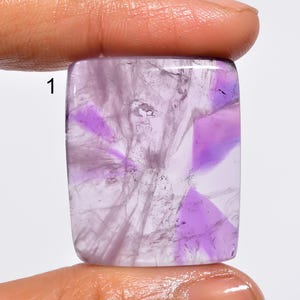 Natural Trapiche Amethyst Gemstone Chevron Amethyst Cabochon Purple Amethyst Stone Amethyst Crystal For Making Jewelry ( Same As Picture