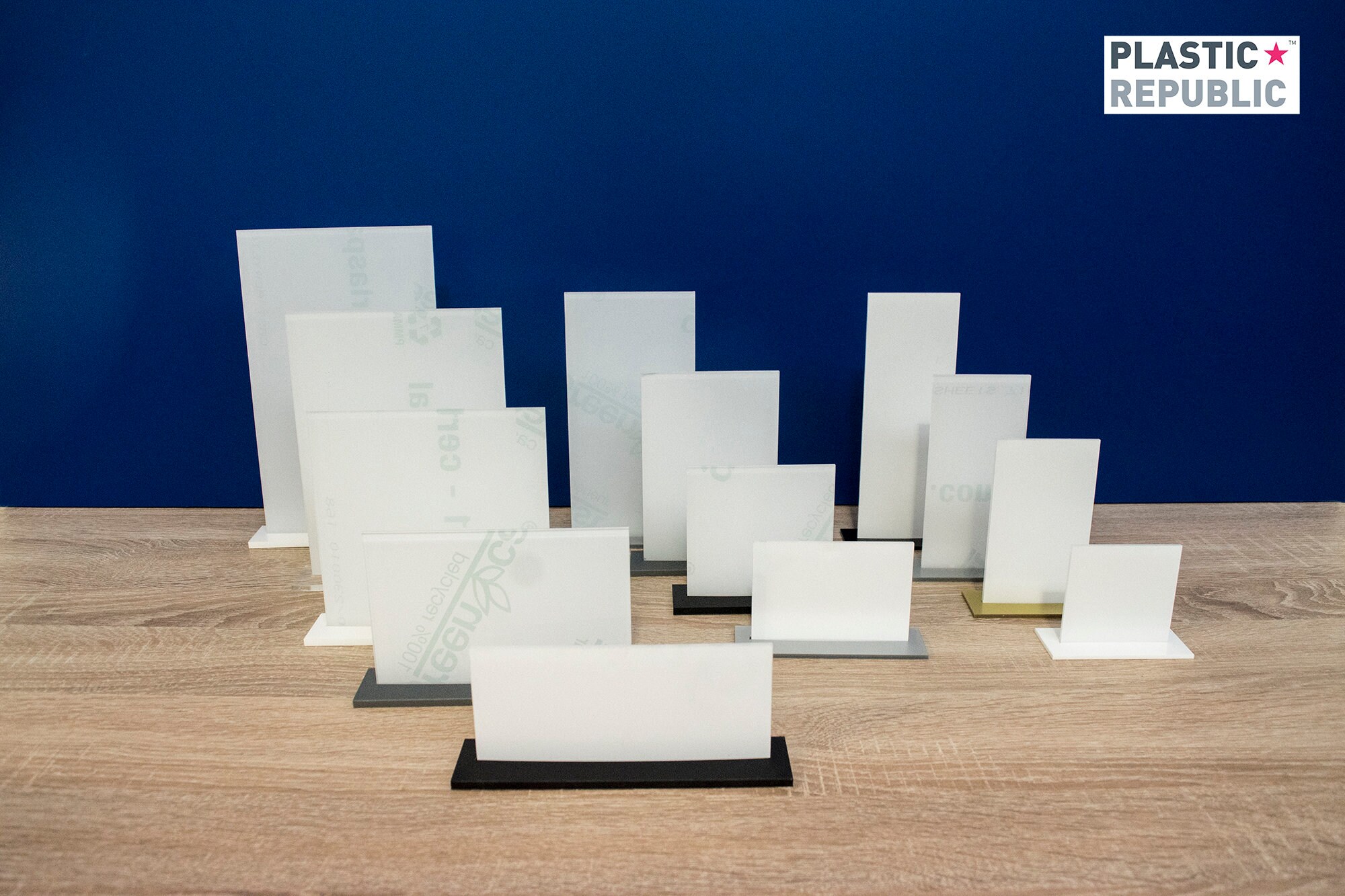 Clear Acrylic Blank Plaque / Retail Display Sign With Stand / Etsy UK