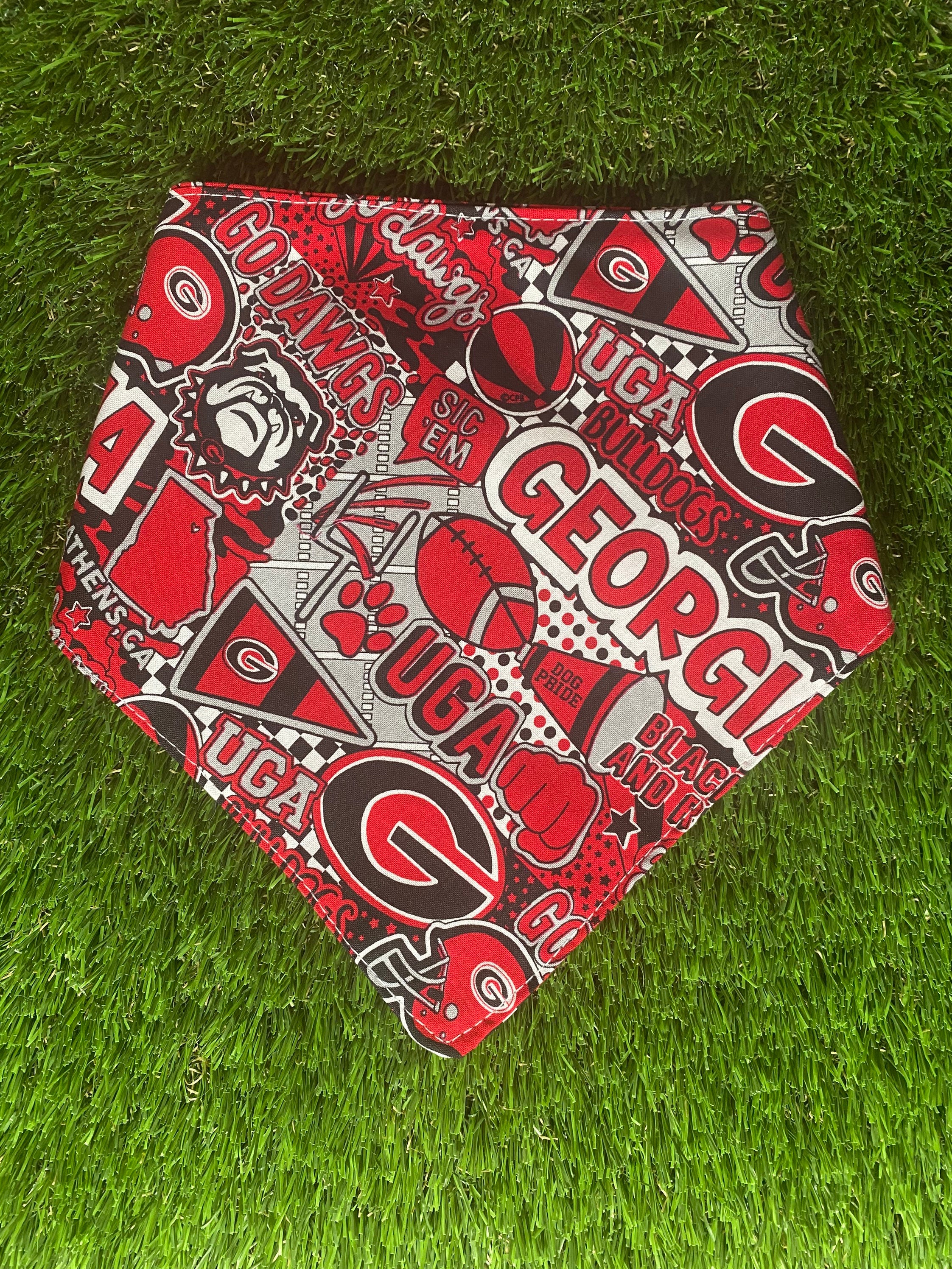 UGA- Go Dawgs Dog Bandana | University of Georgia | Athens, GA | bull…