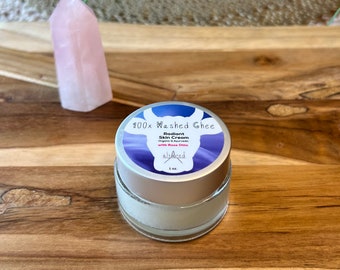1 oz. Ayurvedic Skin Cream with Rose Otto |  100x Washed Ghee