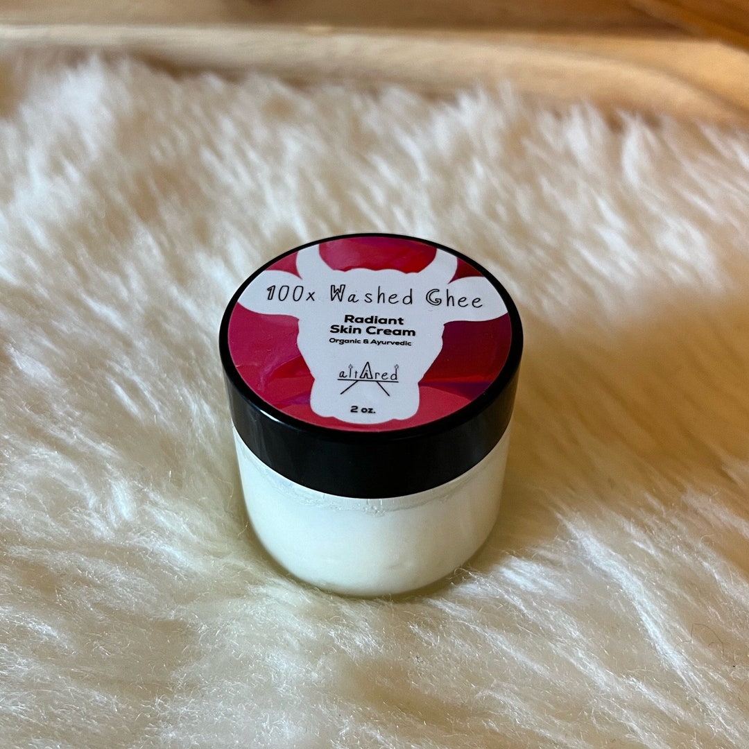 2 Oz. Ayurvedic Skin Cream 100x Washed Ghee Etsy