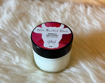 2 oz. Ayurvedic Skin Cream |  100x Washed Ghee