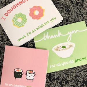 To An Amazing Roll Model Maki Sushi Greeting Card Cute Funny Pun Asian Best Friend Mentor Teacher Appreciation Mother's Valentines Day image 3