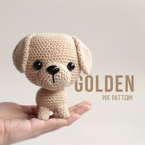 PDF PATTERN |  Golden Amigurumi