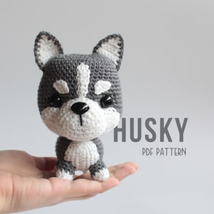 PATRÓN PDF / Husky Amigurumi