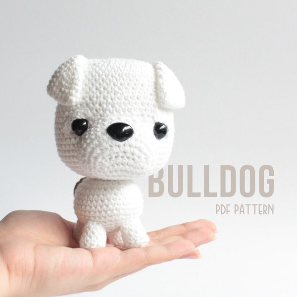 PDF PATTERN |  Bulldog Amigurumi