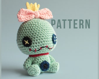 MODÈLE PDF | Poupée de chiffon Amigurumi