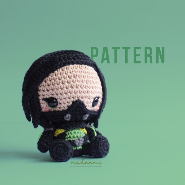 PDF PATTERN |  Toxic Agent Amigurumi