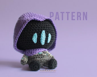 PDF PATTERN | Shadow Agent Amigurumi