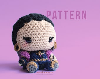 PDF PATTERN |  Vampire Agent Amigurumi