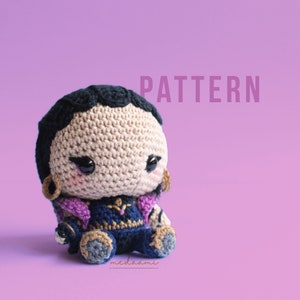 PDF PATTERN |  Vampire Agent Amigurumi