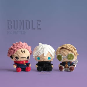 PDF PATTERN BUNDLE |  Trio Sorcerer Amigurumi