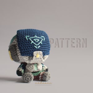 PDF PATTERN | Robot Agent Amigurumi