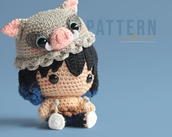 PDF MUSTER |  Boar Boy Amigurumi