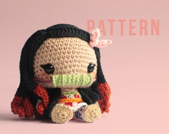 PDF PATTERN |  Bamboo Girl Amigurumi