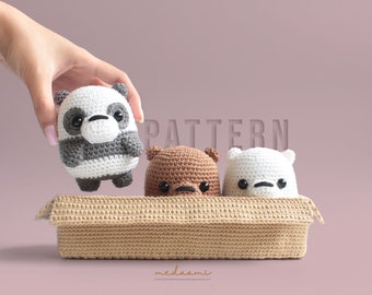 PDF PATTERN |  Bears in a Box Amigurumi