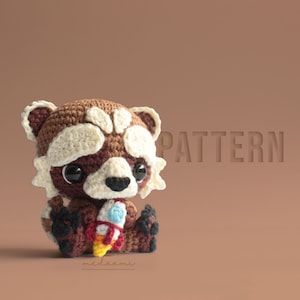 PDF PATTERN | Baby Raccoon Amigurumi