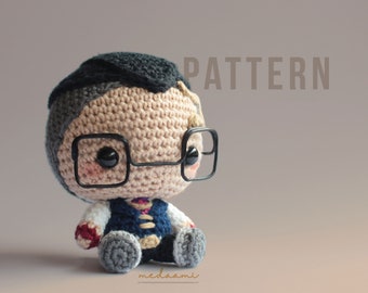 PDF PATTERN |  Designer Agent Amigurumi