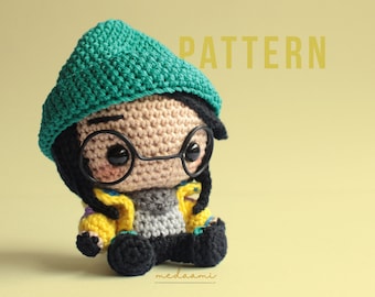 PDF PATTERN |  Engineer Agent Amigurumi