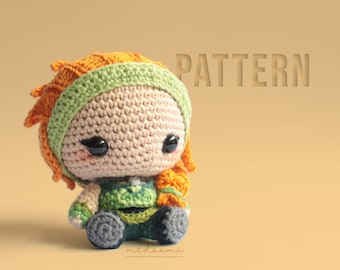 PDF PATTERN | Nature Agent Amigurumi