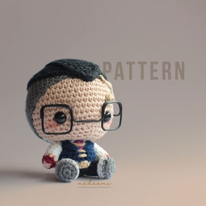 PDF PATTERN |  Designer Agent Amigurumi