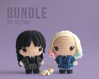 PATRÓN PDF / Amigurumi para niñas de secundaria