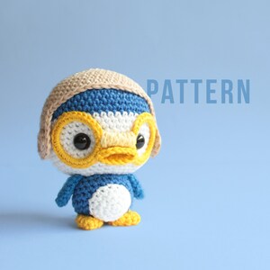PATRÓN PDF / Pequeño Pingüino Amigurumi