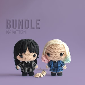 PDF PATTERN BUNDLE |  High School Girls Amigurumi