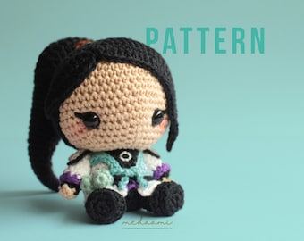 PDF PATTERN |  Healer Agent Amigurumi