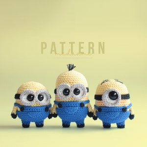 PDF PATTERN |  Yellow Buddies Amigurumi