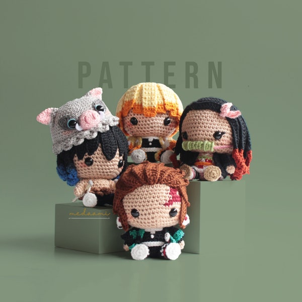 PDF-MUSTERPAKET | Killer Squad Amigurumi