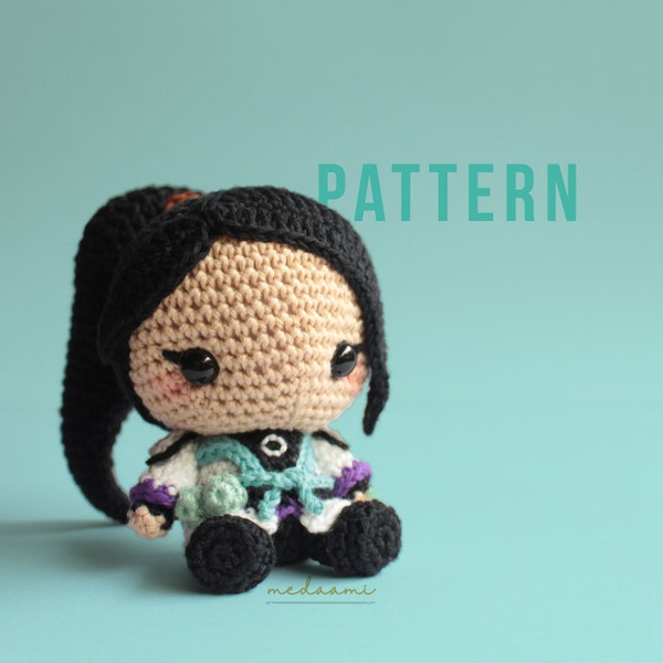 PDF PATTERN |  Healer Agent Amigurumi