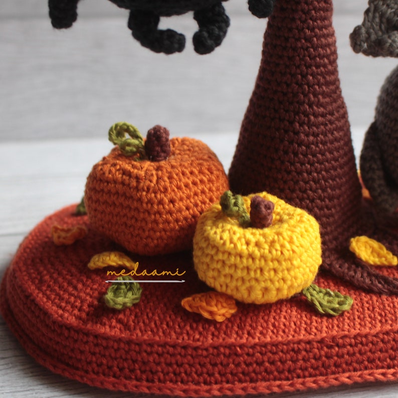 PDF PATTERN BUNDLE Halloween Tree Set Amigurumi image 4