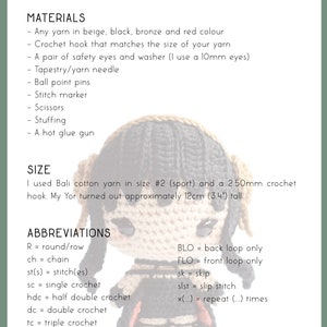 PDF PATTERN | Fake Mother Amigurumi image 3