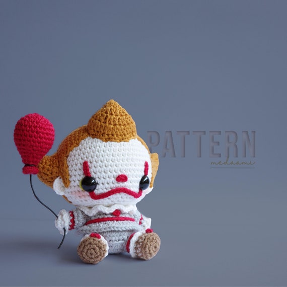PDF PATTERN |  Nightmare Clown Amigurumi