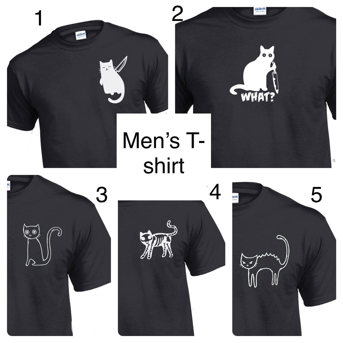 Cat Shirts For Men
 Men s Cat T shirt Cotton