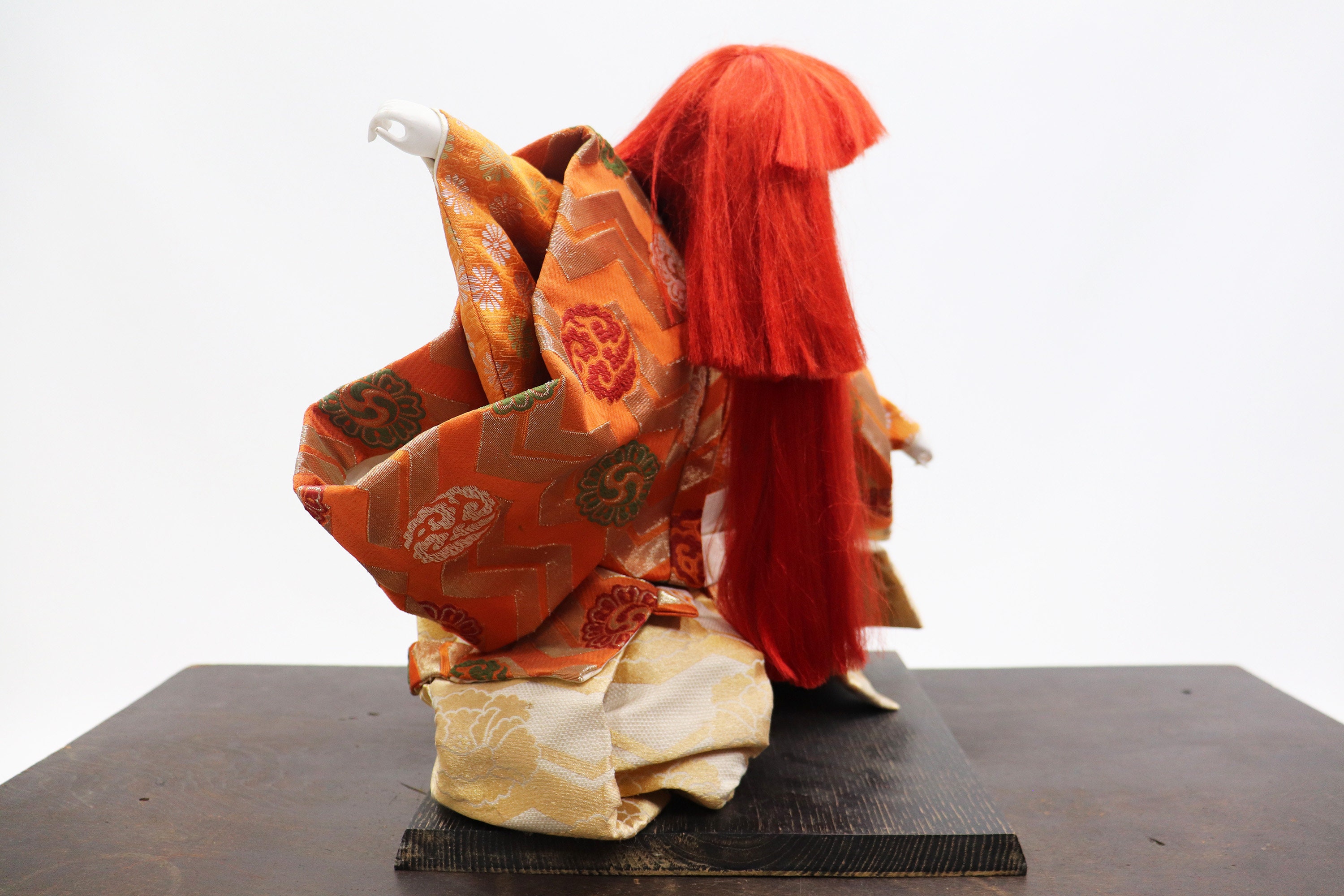 Vintage Kabuki Doll, Vintage Traditional Japanese Doll