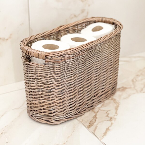 Toilet Roll Basket - Bathroom Organiser