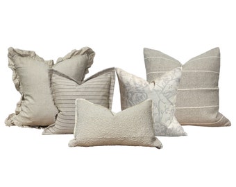 The Greige Cushion Combination