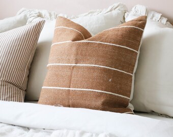 Cotton India Rust Cushion – 2 sizes