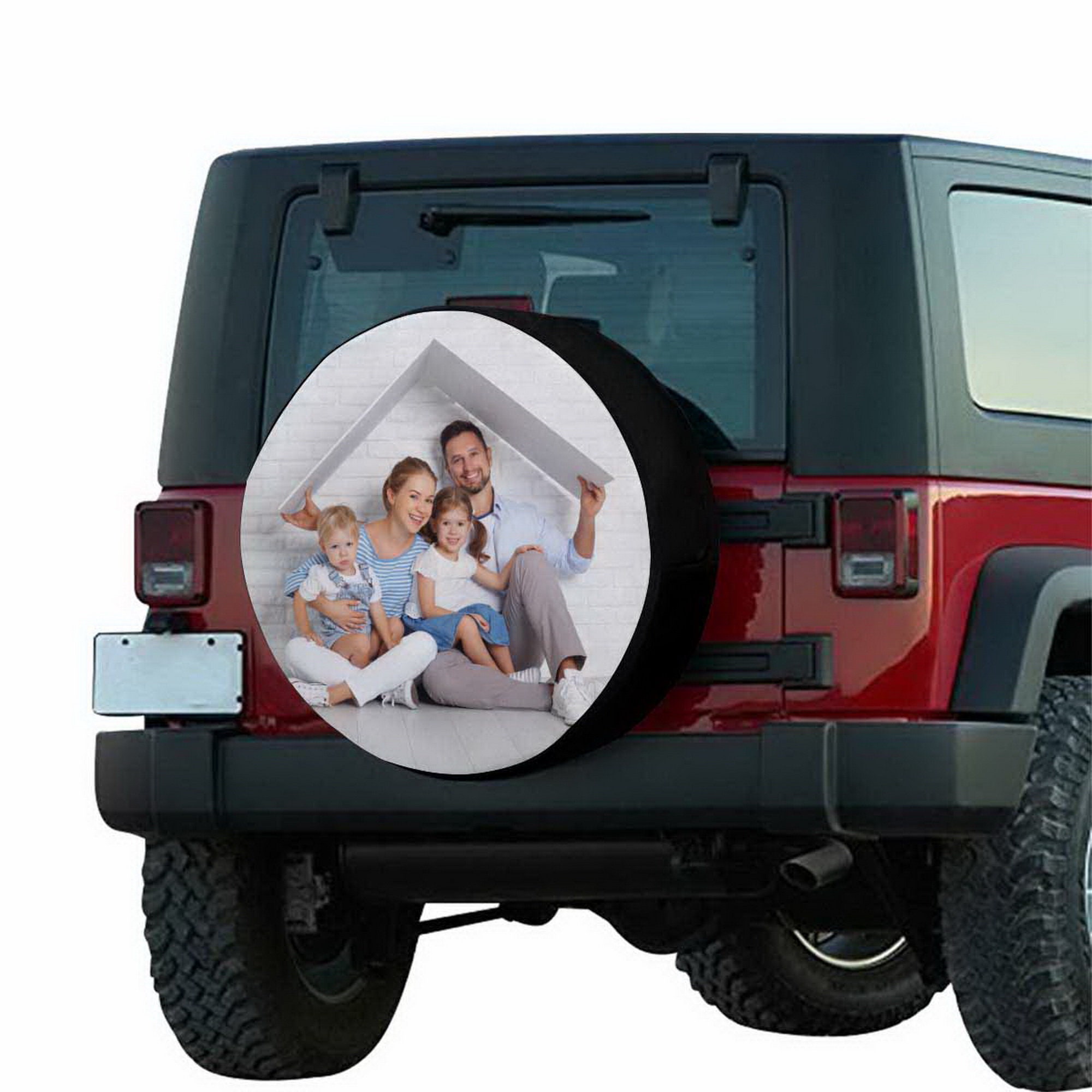 Happy Camper Spare Tire Cover Custom Spare Tire Cover Etsy