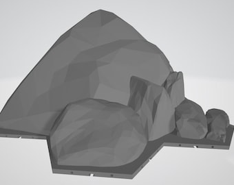 Caratteristica del terreno RC Crawler stampata in 3D per veicoli RC in scala 1\16, 1\18 e 1\24