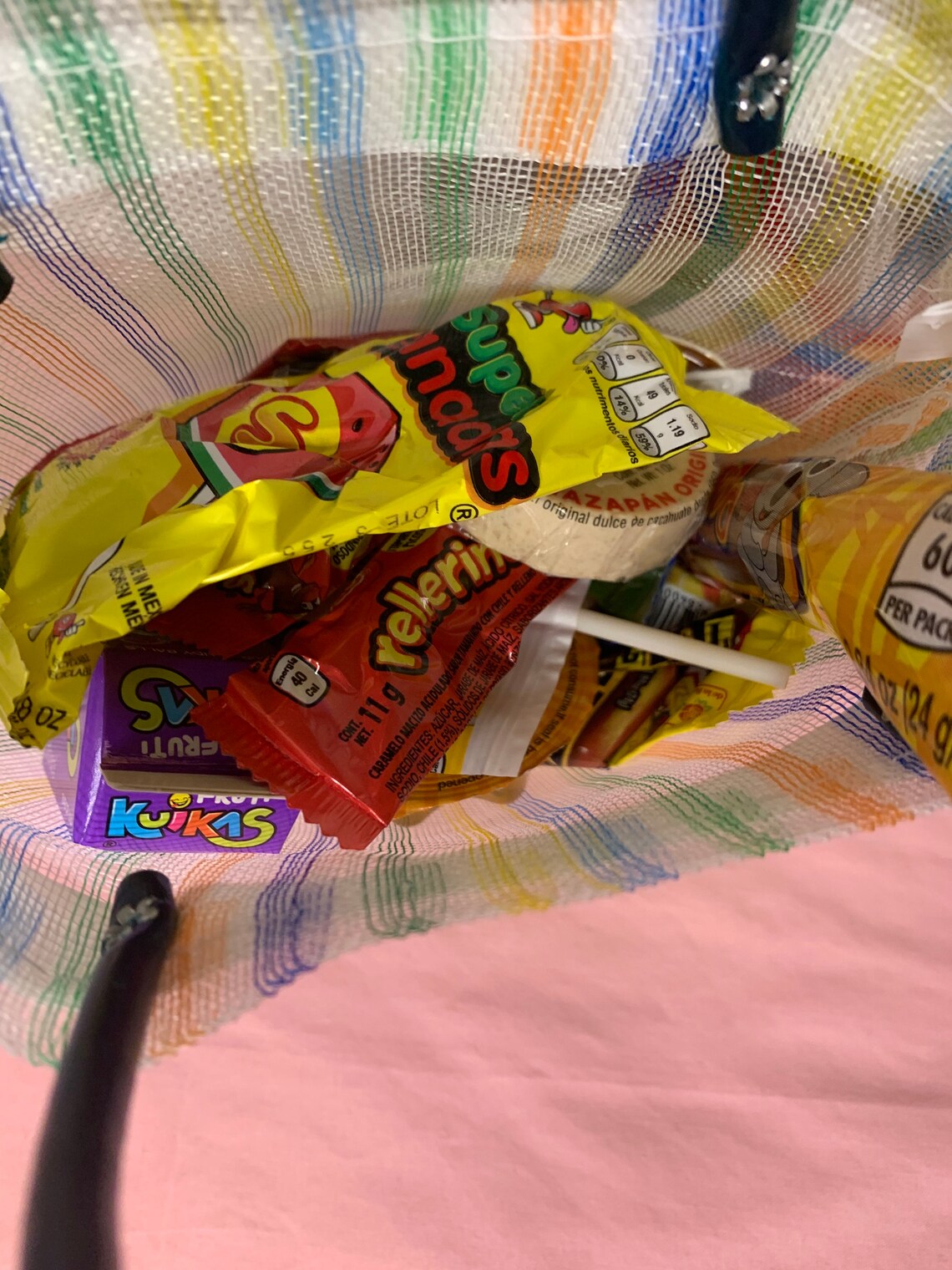 Mexican Candy Mini Market Bag Etsy